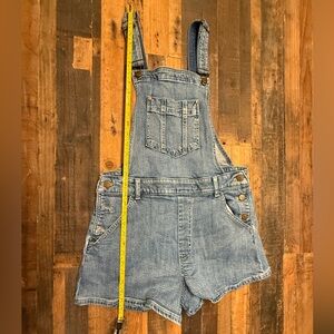 Anthropologie Pilcro Light Blue Denim Overalls/Shortalls